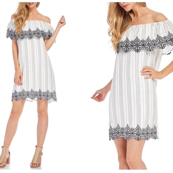 Lush Dresses & Skirts - Subscription box Off the shoulder summer dress